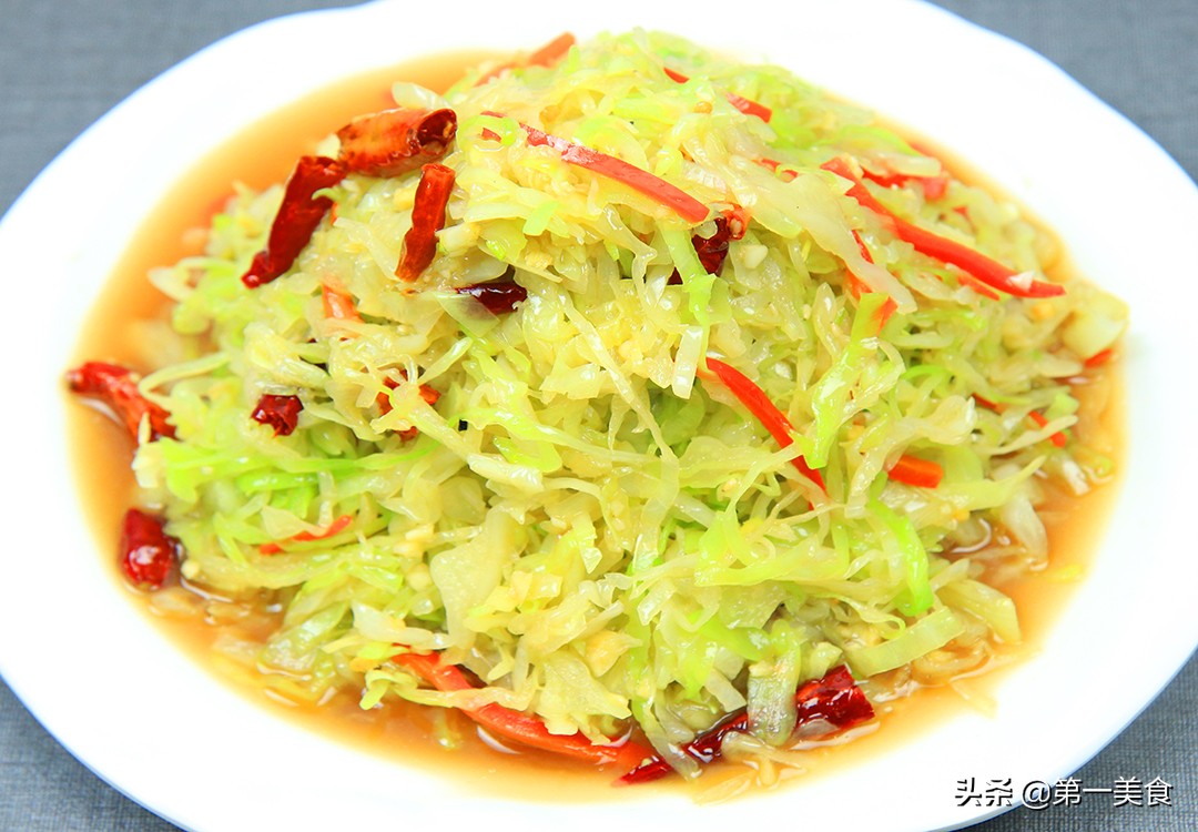 圖片[10]-【熗拌包菜絲】做法步驟圖  廚師長教你做-起舞食譜網