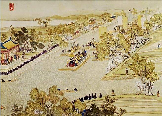 乾隆74岁时五代同堂，历经祖父到元孙七代人，差