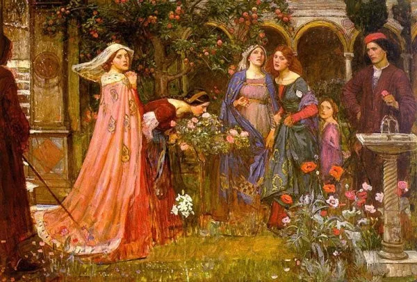 英国画家沃特豪斯 浪漫如梦幻般的唯美画作