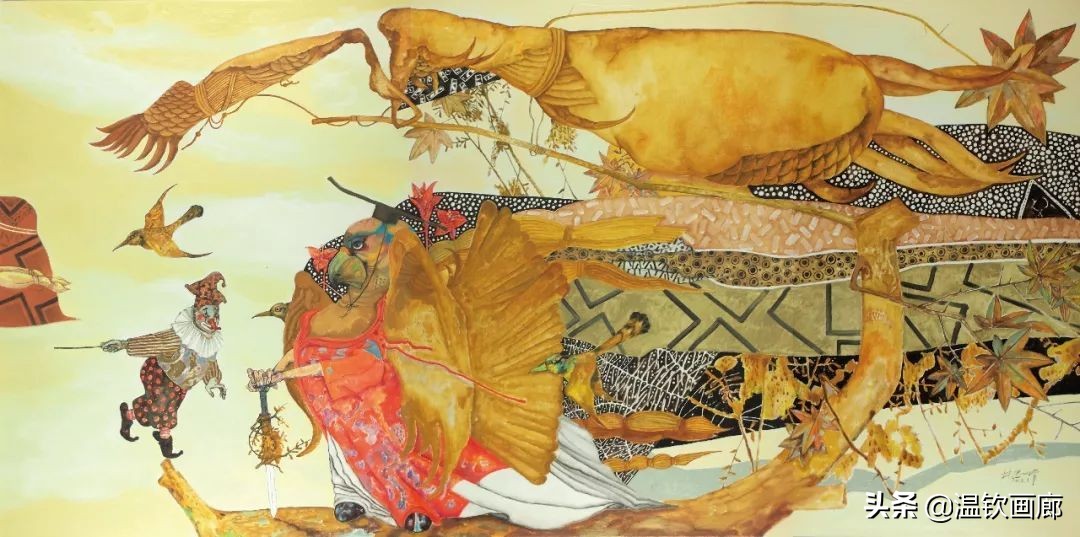 林剑峰作品欣赏，每一幅画都是一个谜