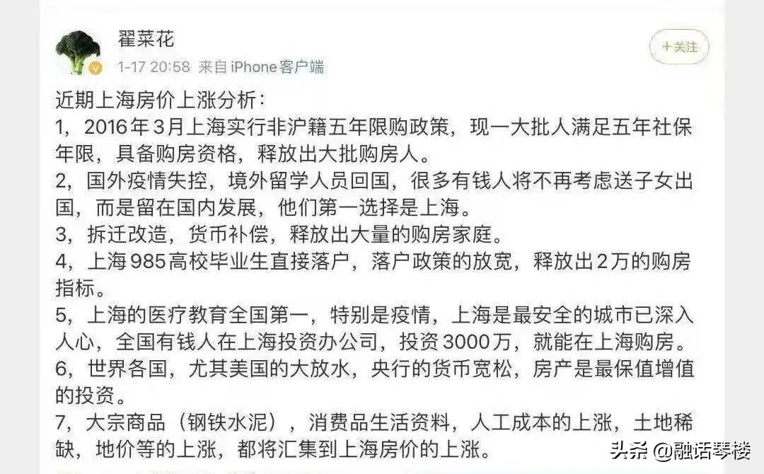 上海樓市暴漲背后，恐慌心理蔓延值得警惕……