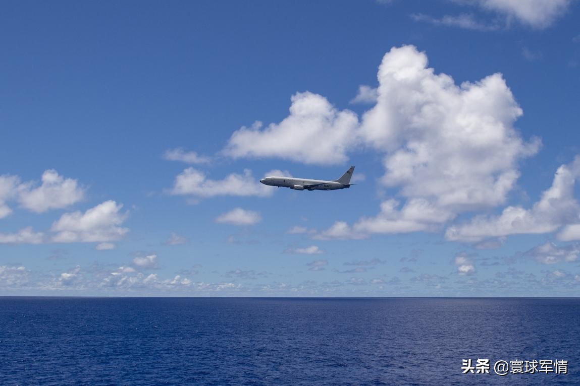 P8A双机迫近台西南，无线电挑衅&quot;自由飞航权