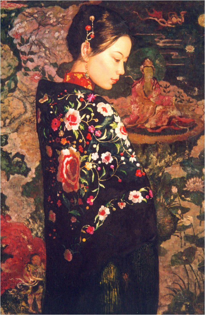 华丽而平淡，繁复而素净——著名画家「王俊英」油画作品欣赏