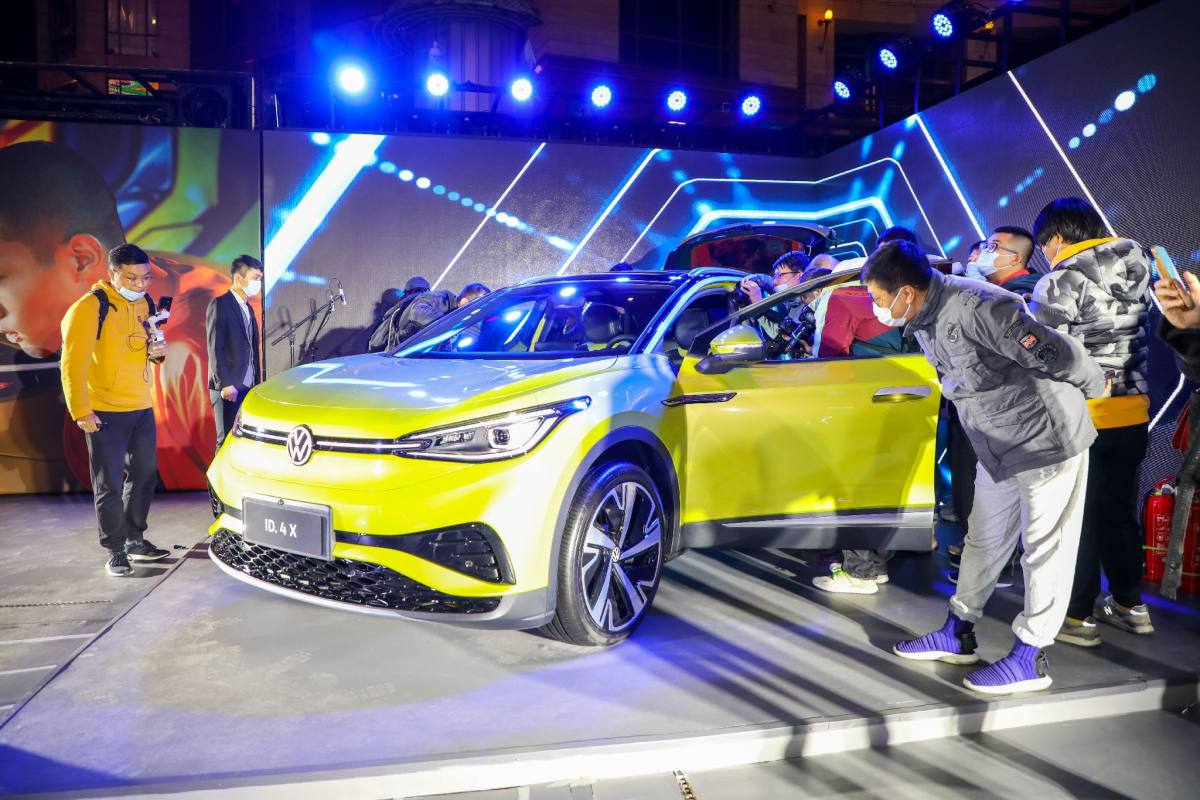 在北京，遇见上汽大众首款MEB中型纯电SUV ID.4 X