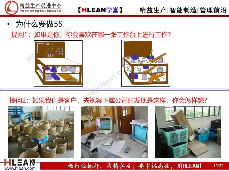 「精益学堂」现场管理教育之5S