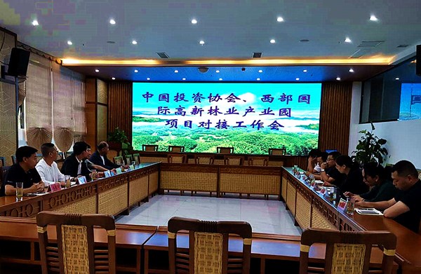中国投资协会、西部国际高新林竹产业园项目对接会在纳溪举行