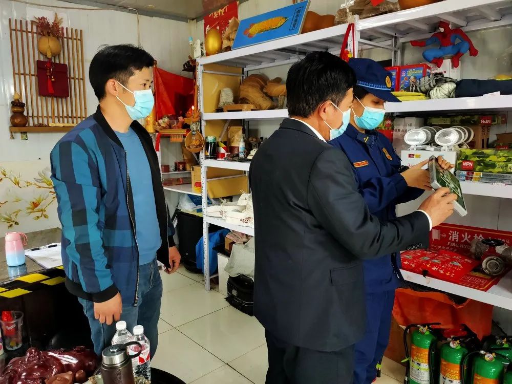 消防产品打假 廊坊消防在行动
