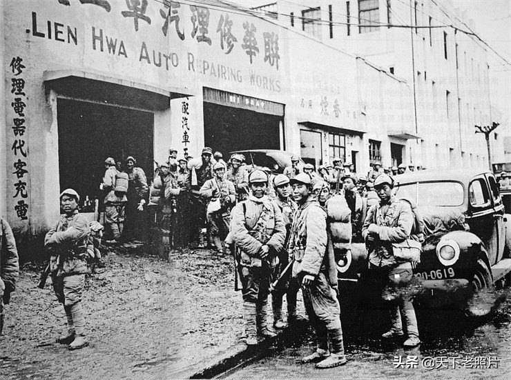 1949年渡江战役壮观场面及敌我两军实拍照片集