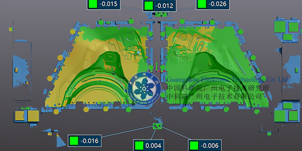3d扫描仪结合vxinspect软件模块对大型模具进行三维扫描以及尺寸检测