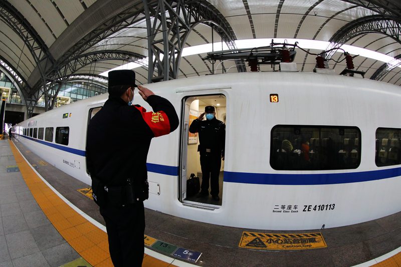 铁路大调图，武汉铁路警方全力保安全