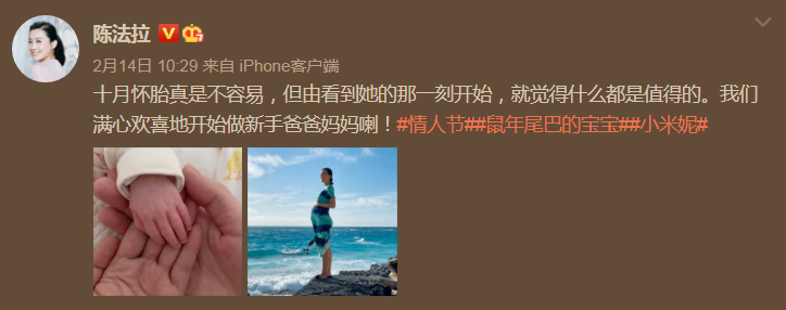 38岁陈法拉官宣产女：怒甩豪门，高调二婚，她经