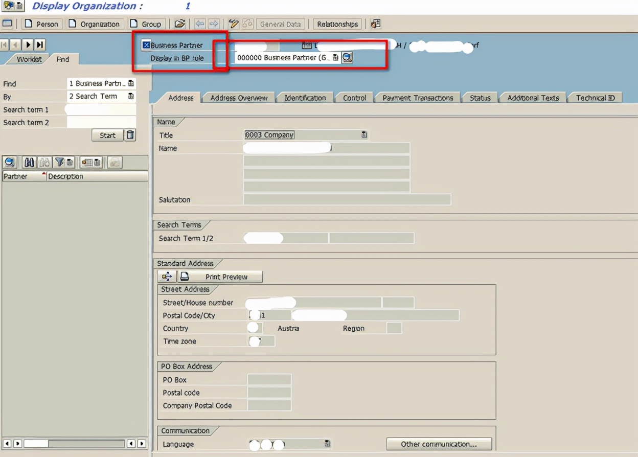 「翻译」深入了解SAP S4 HANA Business Partner
