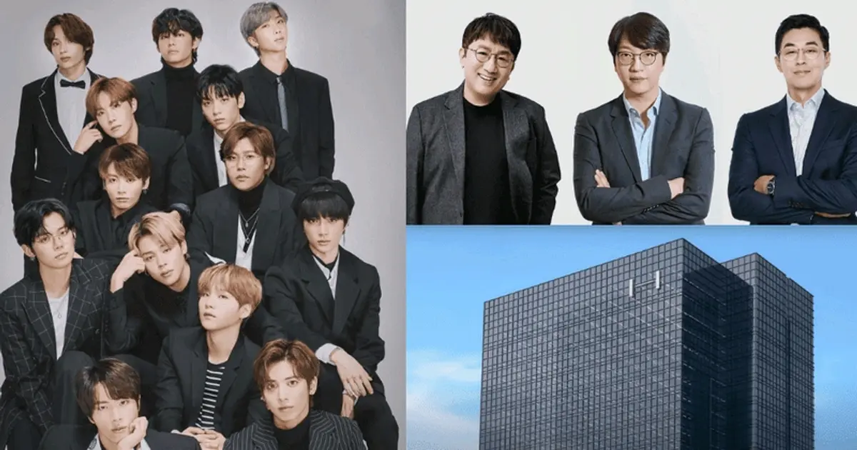 防弹少年团新歌出现HYBE练习生,新男女团和sm jyp yg谁才是紫薇星