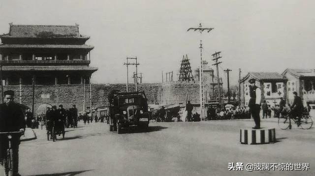 老照片:珍贵无比的北京老城楼照片 很多人没有见