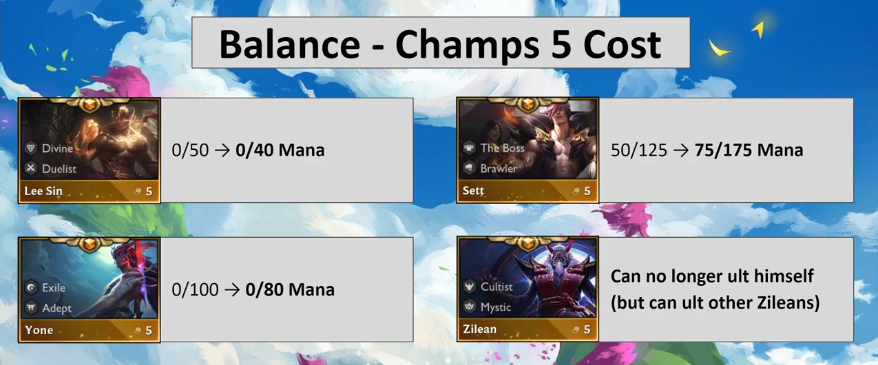 云顶之弈10.20版本更新预告：灵魂莲华羁绊削弱！福星大增强