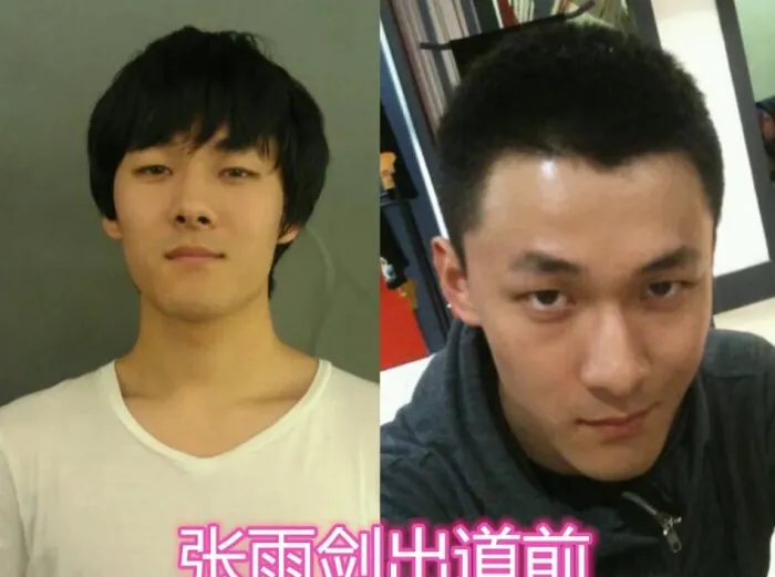 毛不易出道前，张若昀出道前，陈星旭出道前，