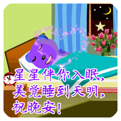 晚上好问候语 晚安问候语图片图片