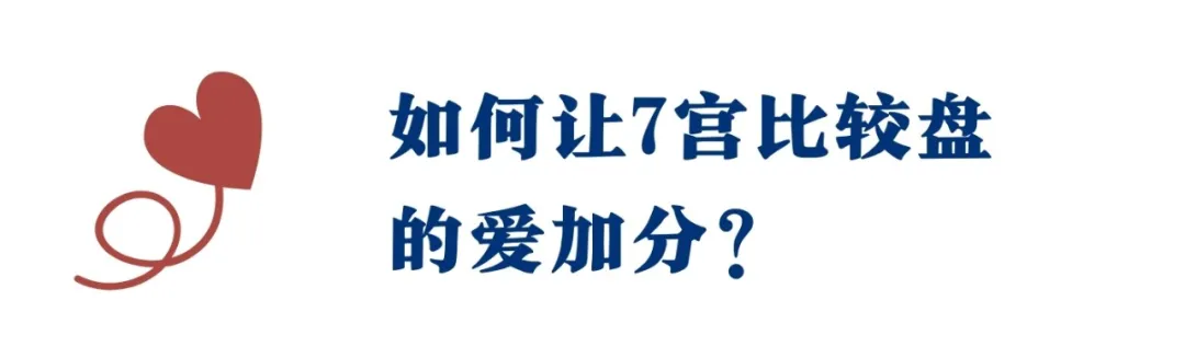 你和TA会怎样发展?用好关系比较盘,成就你7宫的好姻缘(干货)