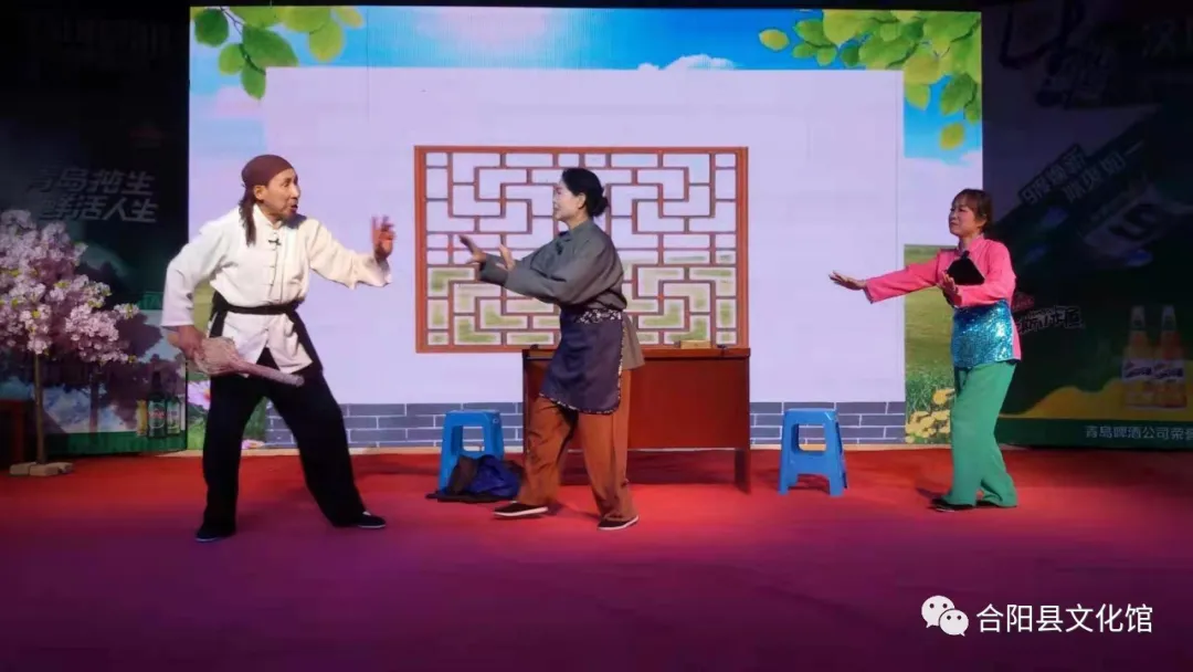 合陽縣文化文藝志愿者再唱戲曲經(jīng)典《梁秋燕》