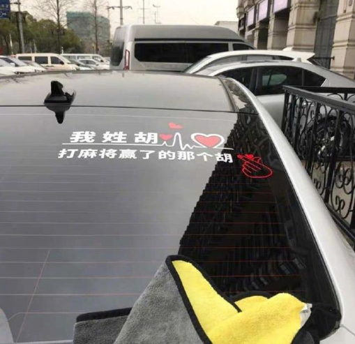 姓氏車貼火了！容我先做個(gè)自我介紹：我姓許，敢睡蛇的那個(gè)許