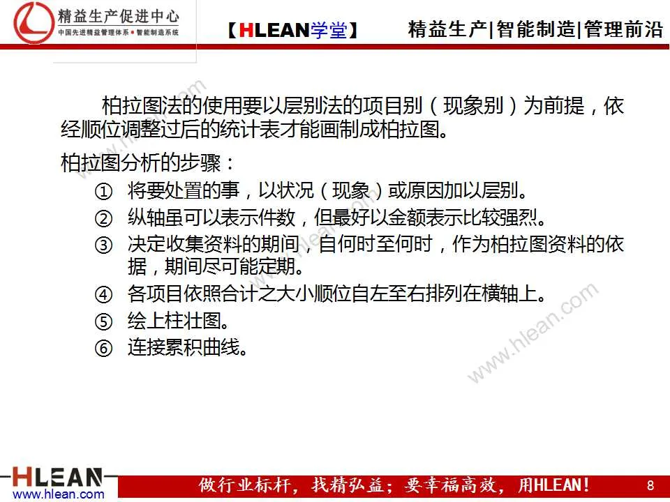 「精益学堂」品质管理的七种方法