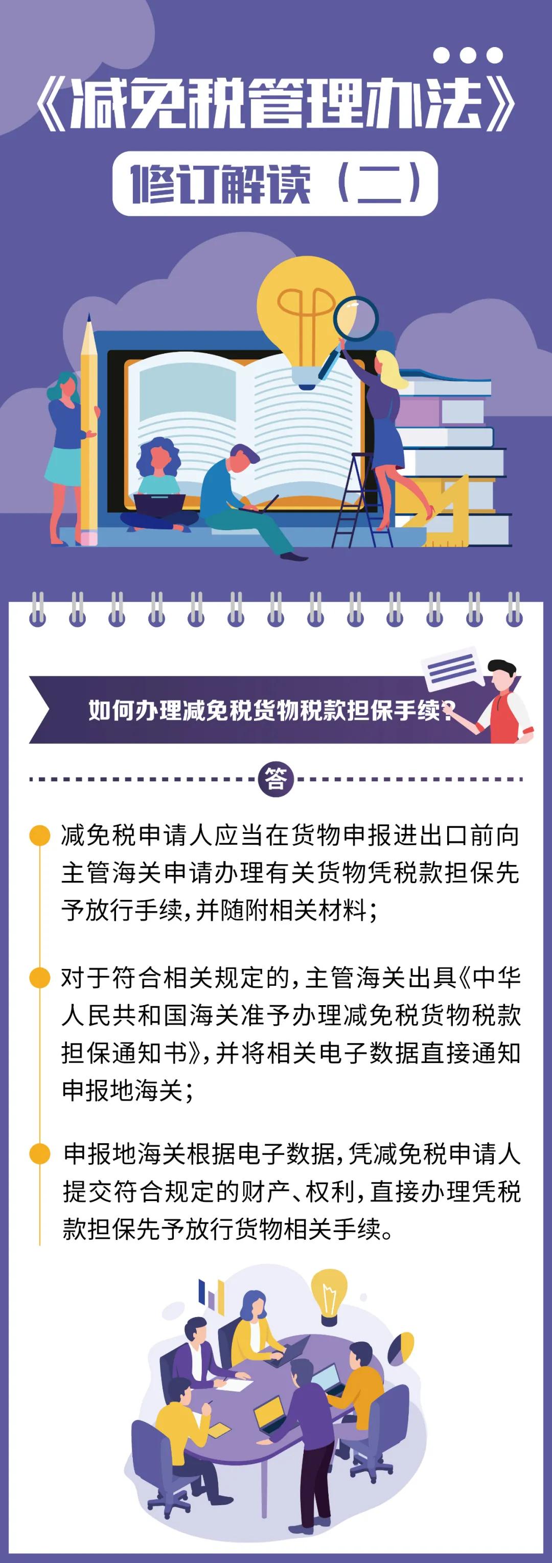 《减免税管理办法》修订解读（二）