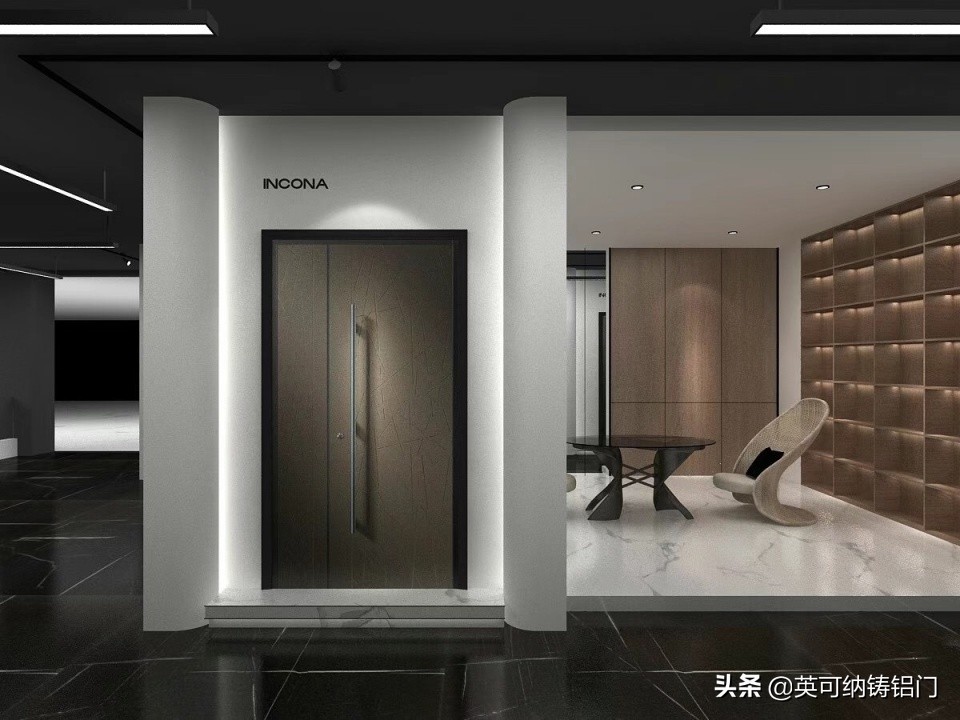 英可纳铸铝门｜入驻长乐居然之家，以轻奢理念塑造理想家居