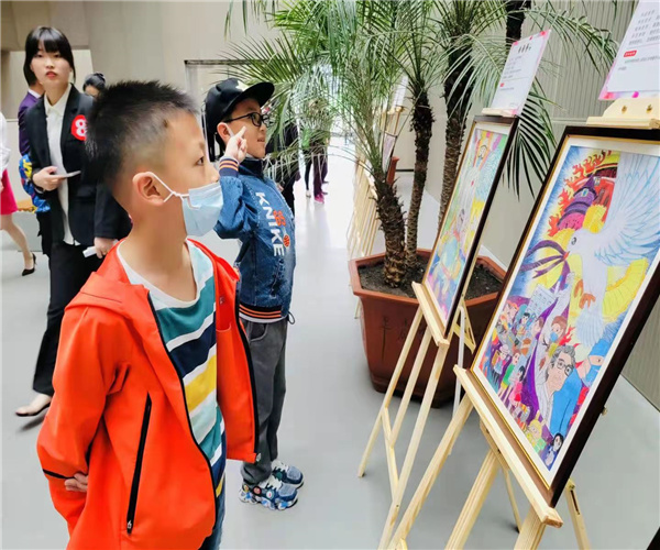 2020全国少年儿童世界和平海报吉林展区获奖作品巡展盛大起航