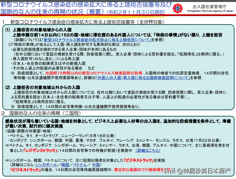 日本官宣禁止入境了？中国不在封禁名单内