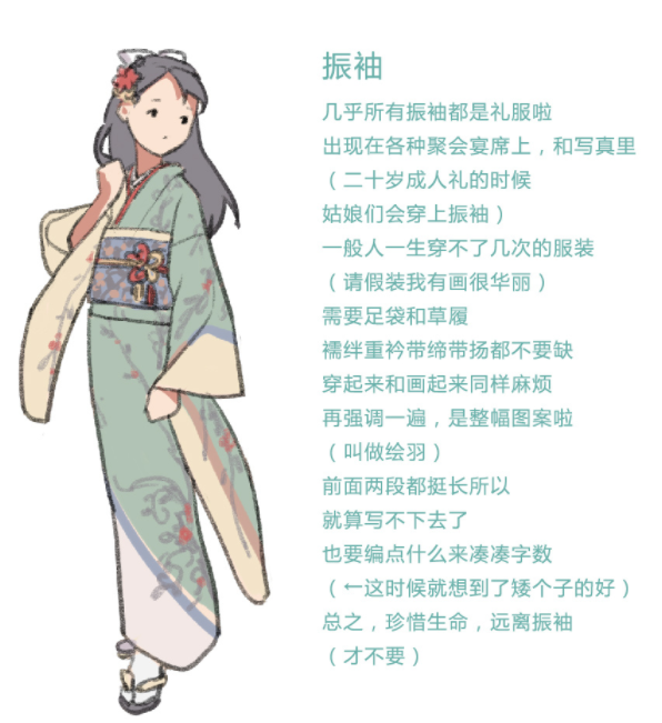 日系和服怎么画？教你画日系和服的注意事项