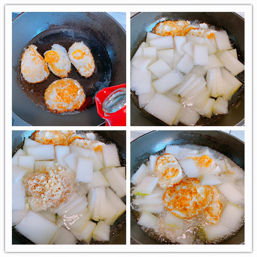 冬瓜汤最好喝的家常做法，能清热降火，补充水分，不放味精也鲜美