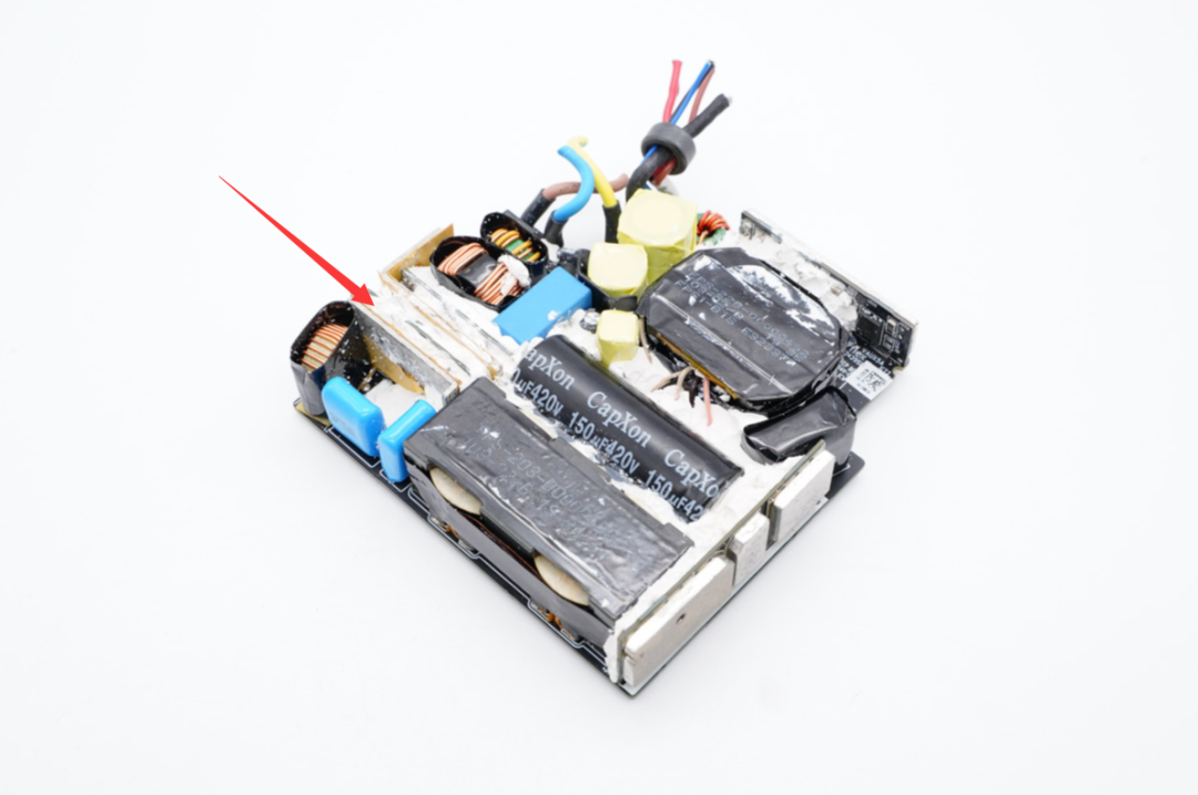 拆解报告:asus华硕300w氮化镓电源适配器nvd-a-0300adu00