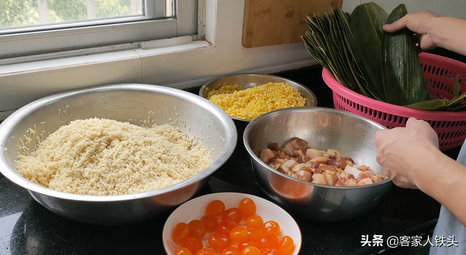 端午节粽子，客家人最爱这一个老传统味，一次煮2锅，连吃5个不腻