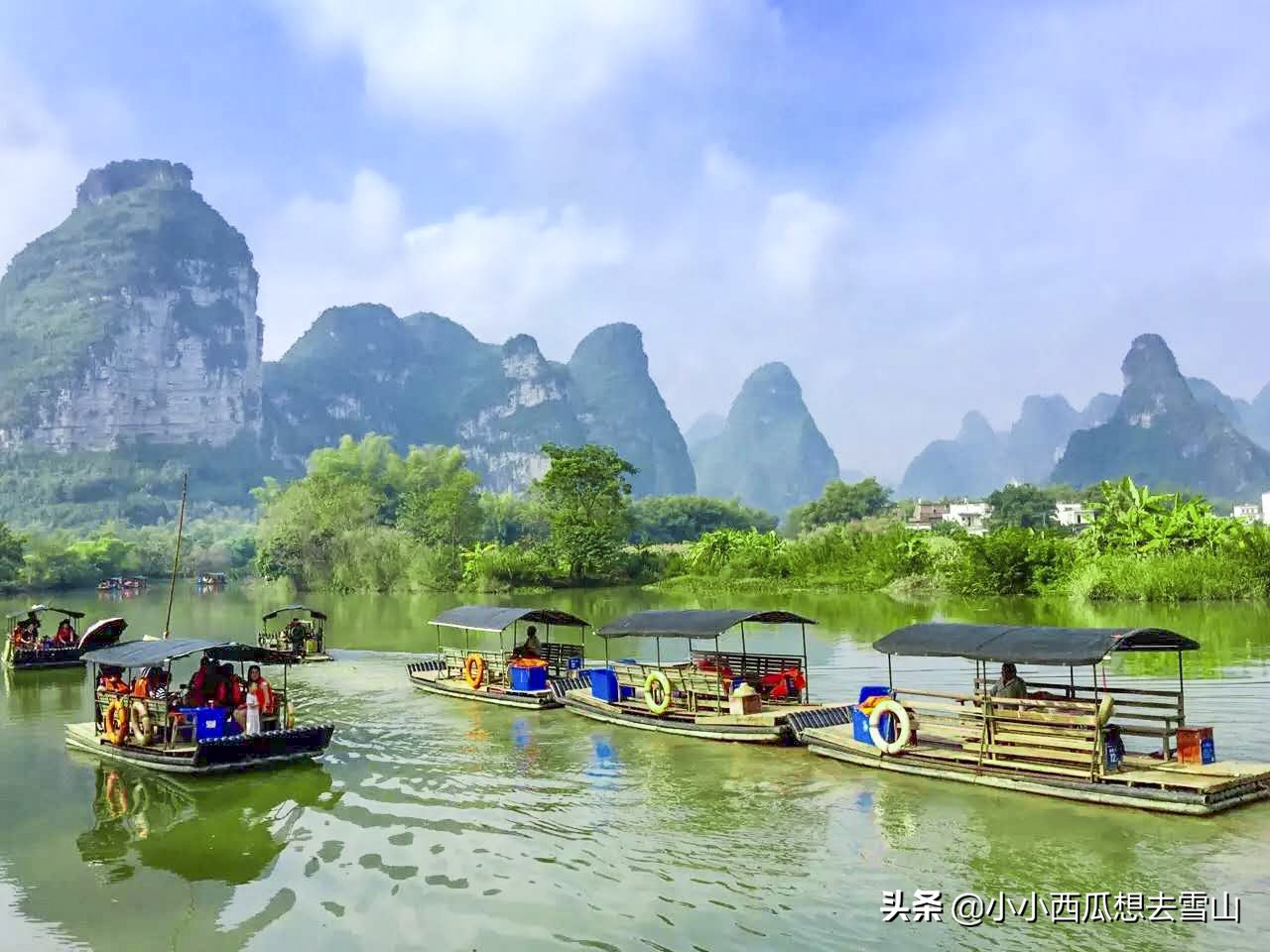 广西边境有处可媲美桂林山水之地，多部影视剧到此拍摄，游人不多