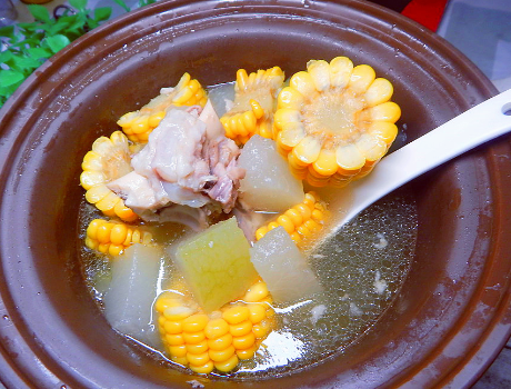 图片[6]-8月玉米和排骨搭配炖汤吃特鲜味美营养高就是季节性强-起舞食谱网