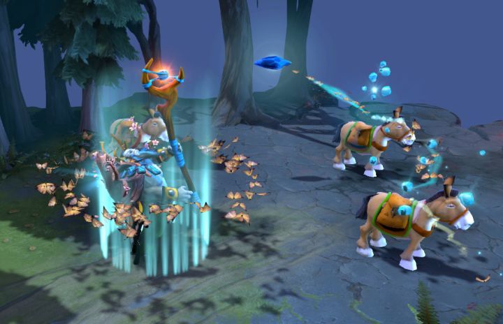 DOTA2饰品推荐——先知宝蓝幽谷君王