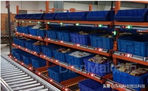 科创致远仓库灯光分拣系统智能分拣系统提高企业仓库效率和准确率