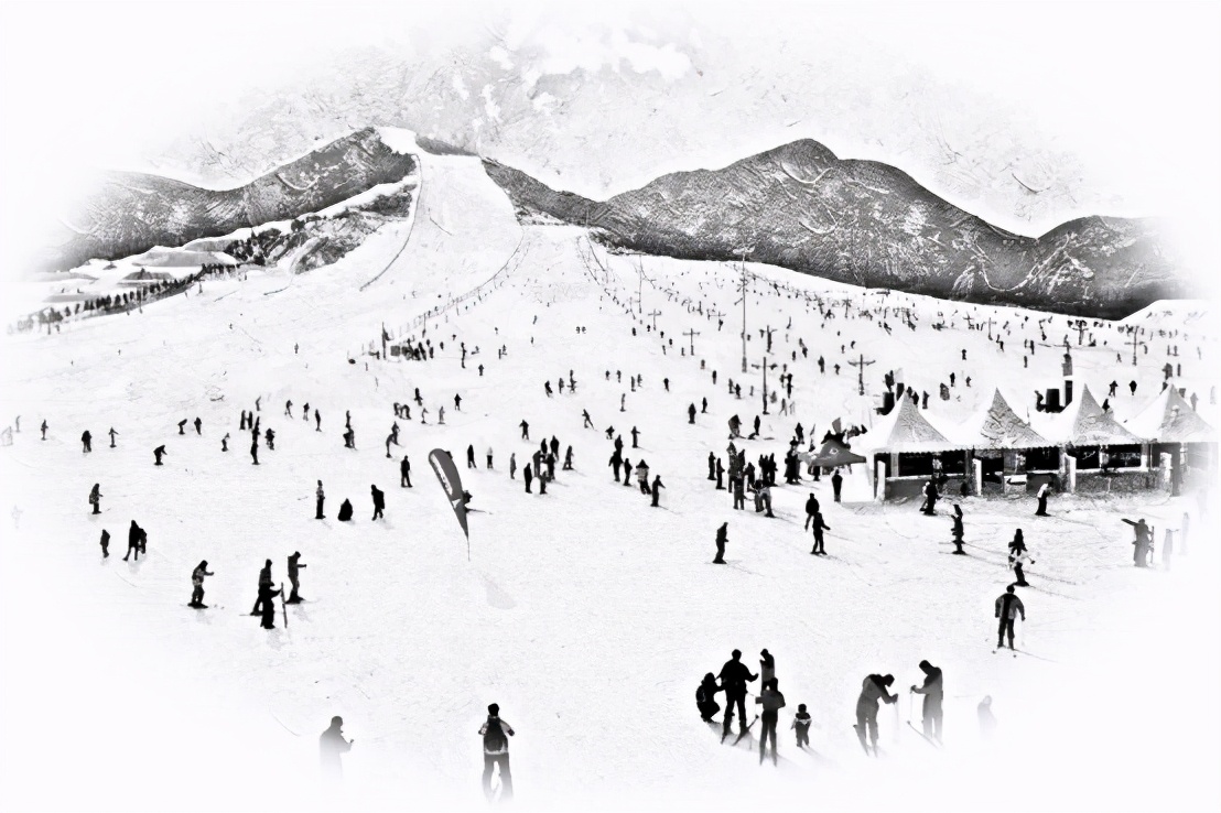 诗意张垣100绝｜22.华北地区的“亚布力”——翠云山滑雪场