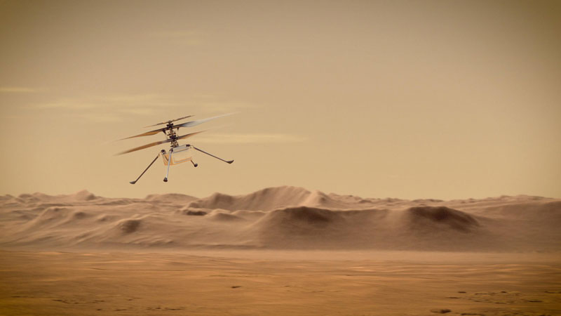 NASA发布Perseverance火星探测器的五项技术