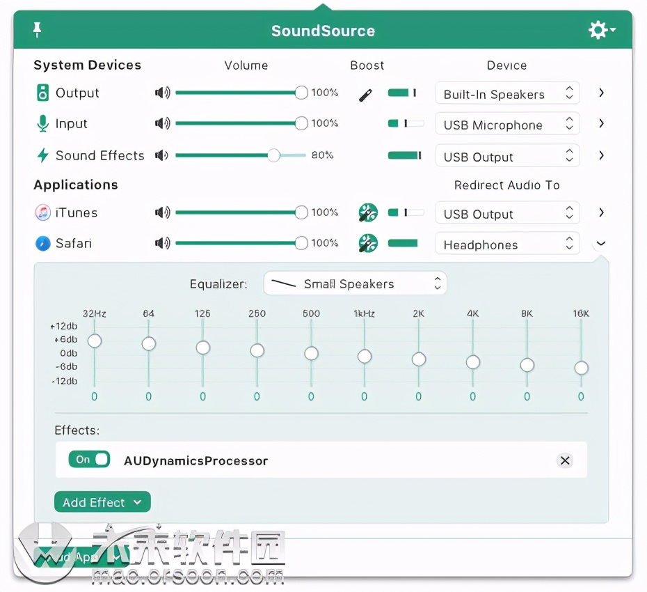 超實用的音頻控制工具 Soundsource For Mac 資訊咖