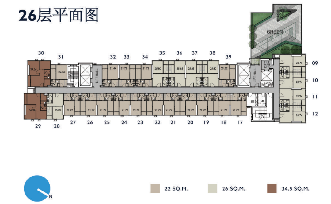 泰国曼谷素坤逸公寓丨The Origin E22