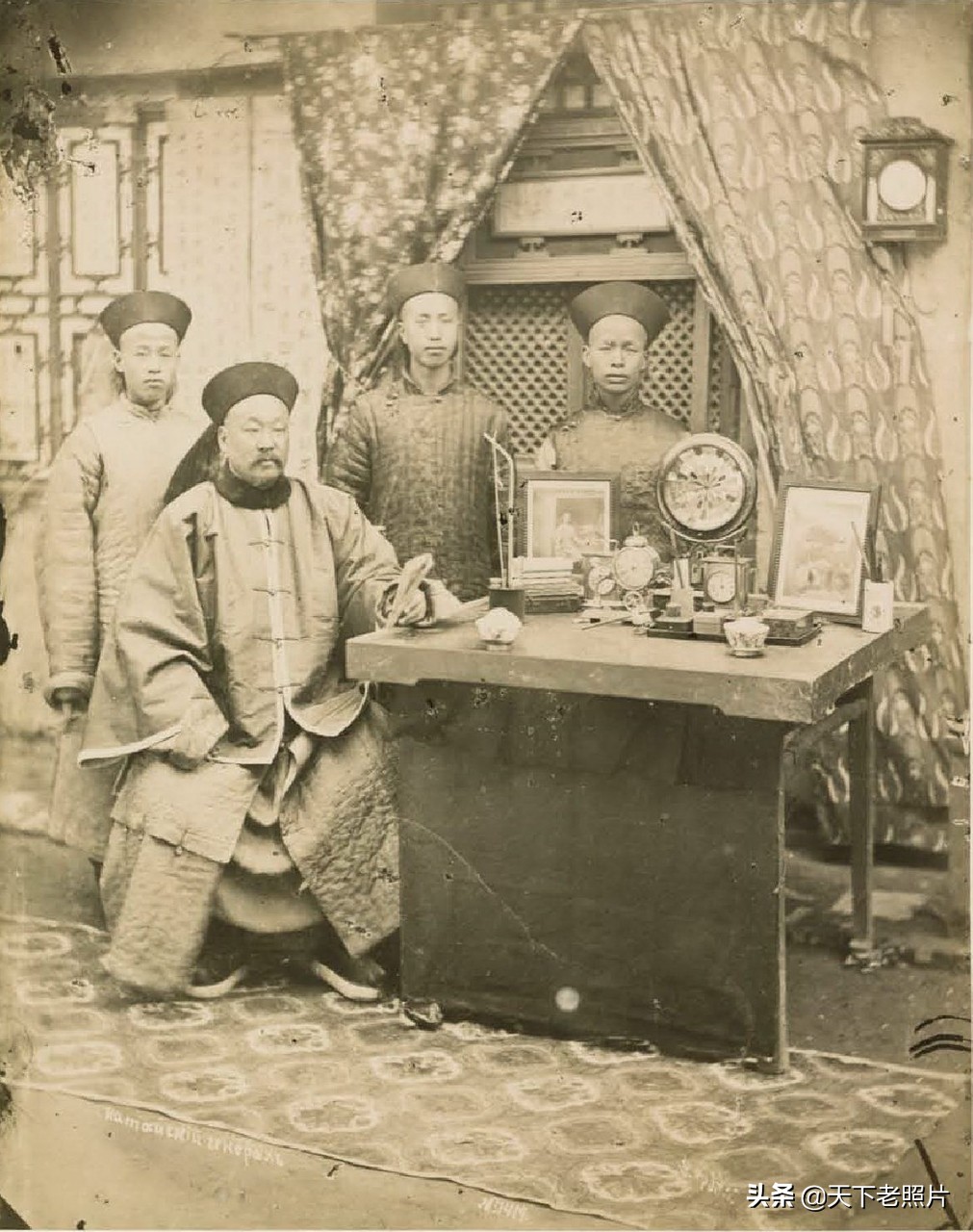 19世纪末的中国新疆老照片 喀什伊宁及人物风貌