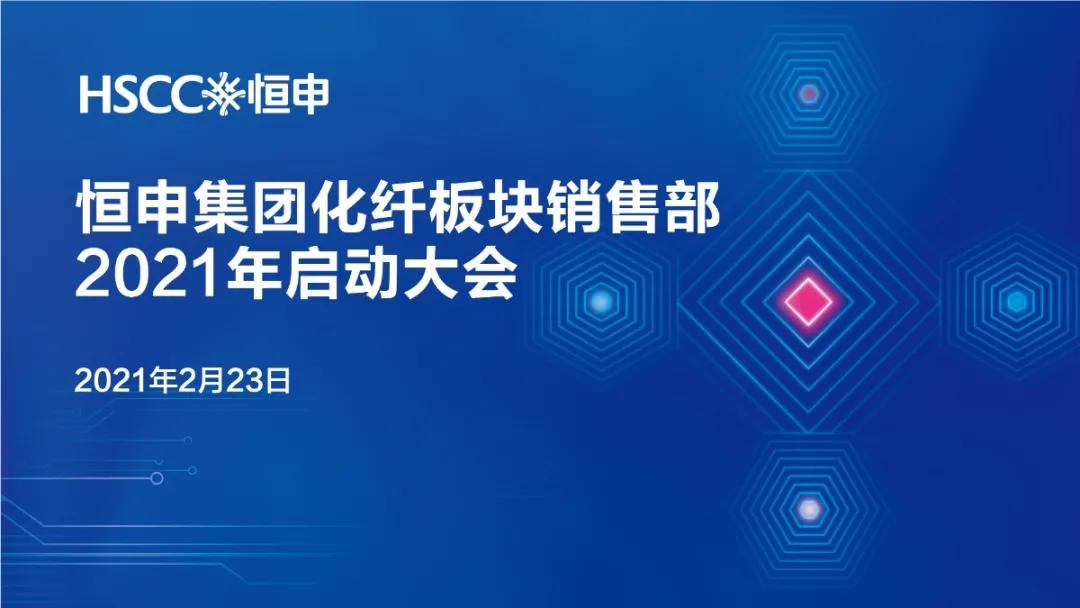 化纤板块销售部召开2021年启动大会