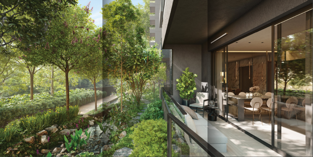 新加坡市区里的花园豪华公寓丨Midtown Modern 名汇庭苑