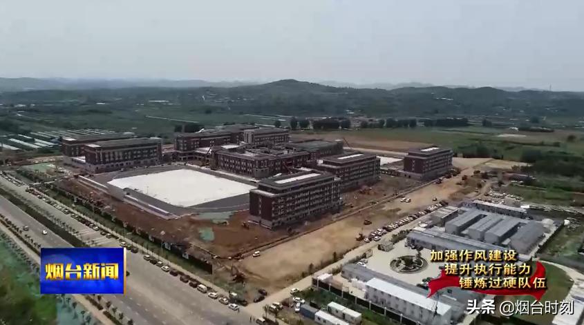 煙臺(tái)市福山區(qū)懿榮中學(xué)進(jìn)入收尾階段 七月按期交工(圖1)