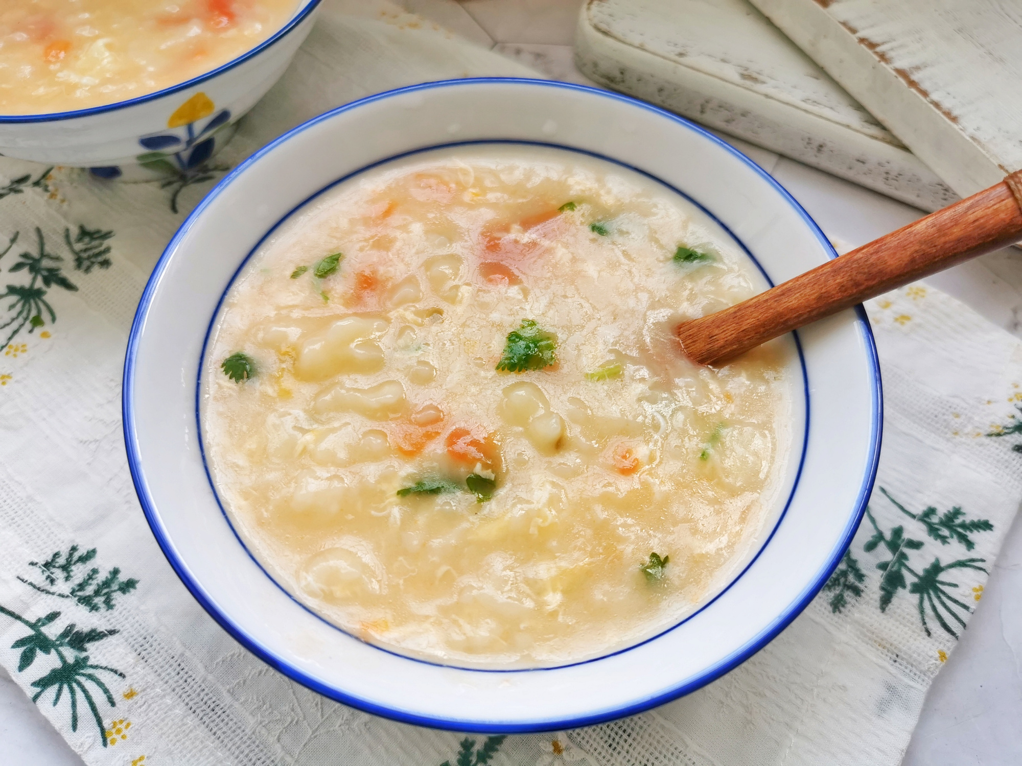 最近迷上这早餐，每次做一大锅，营养好消化，孩子连喝两碗