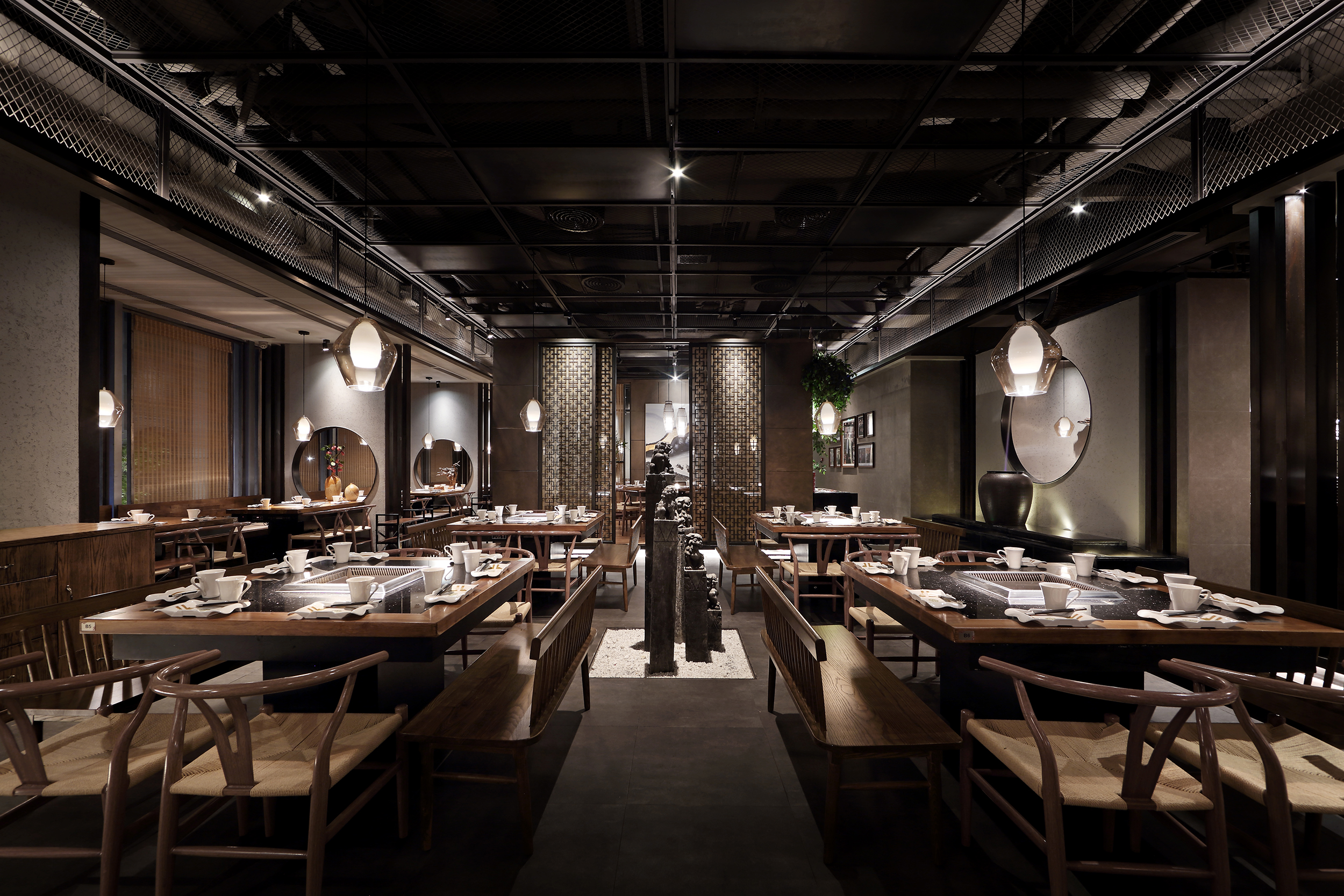 餐厅设计·火锅空间设计：大妙火锅，妙不可言的中式意境空间