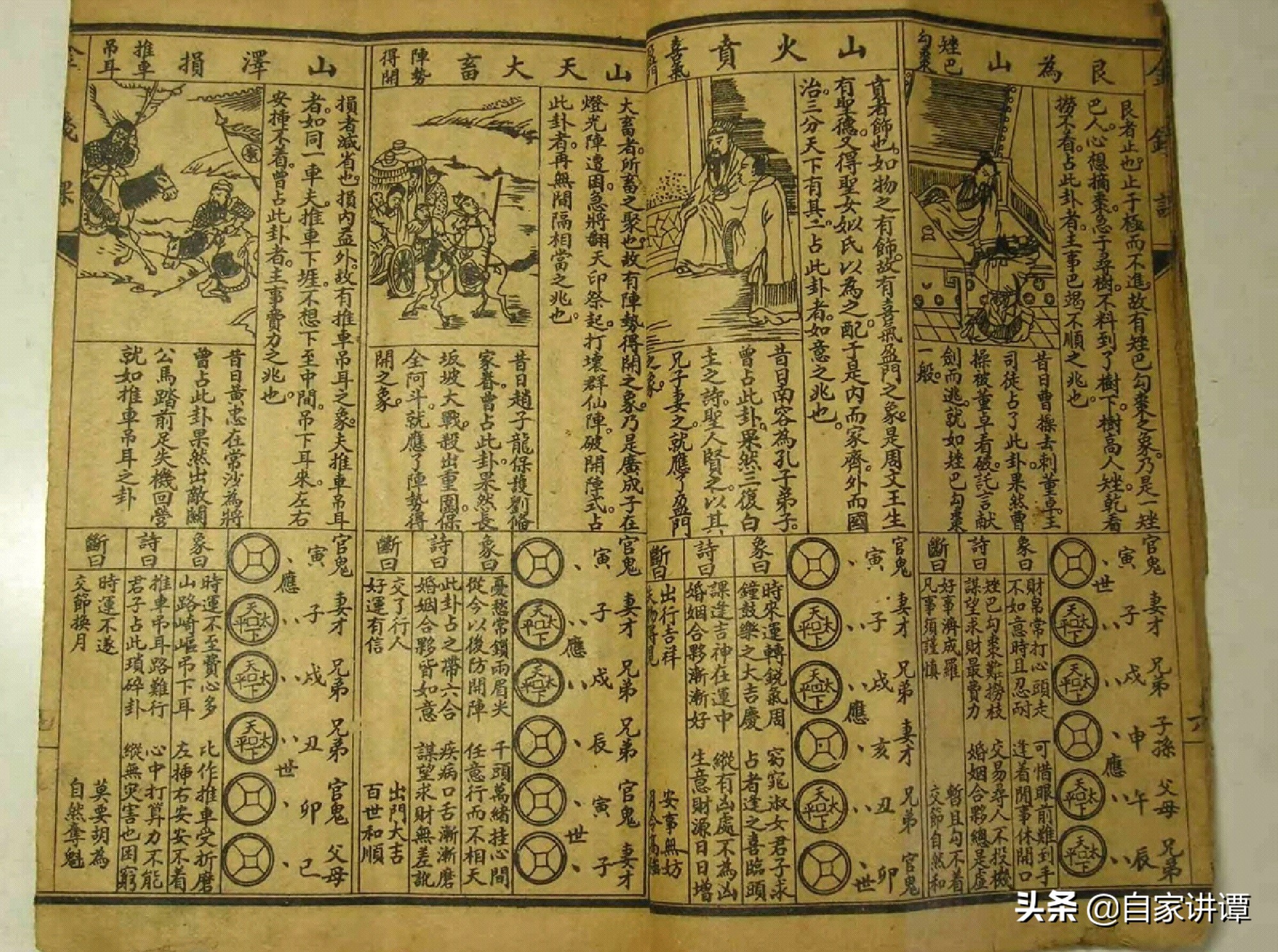 占卜类古籍——《六十四卦金钱课》