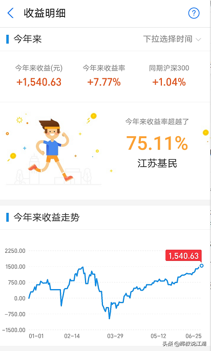 小钱投资的快乐，基金半年过去年化7%，却被大佬