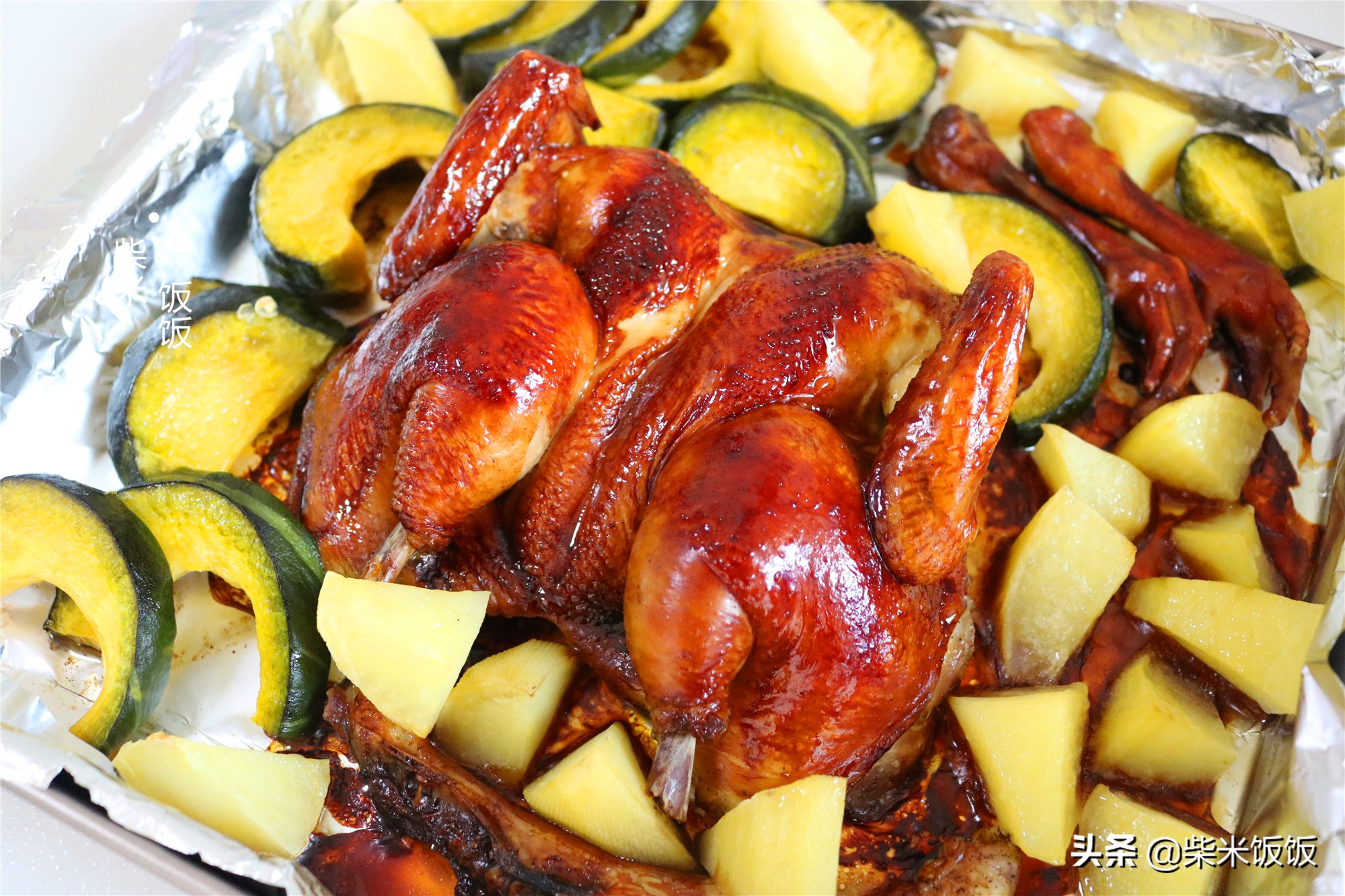 想吃烤鸡别买了，自己在家做，方法很简单，又香又嫩比买的好吃